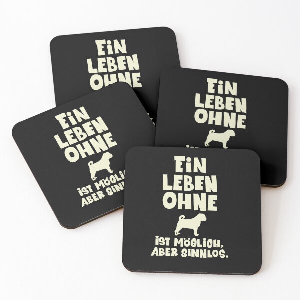 Item preview, Loriot - A life without a pug is possible, but pointless! designed and sold by Boogosh.