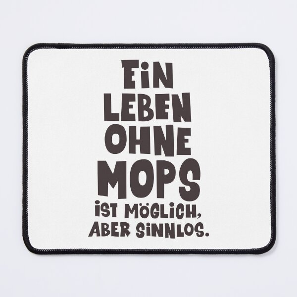 Item preview, Loriot - A life without a pug is possible, but pointless! designed and sold by Boogosh.