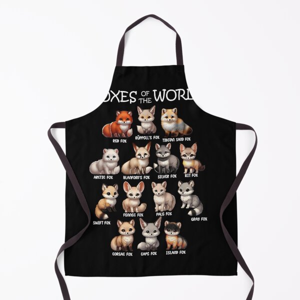 Item preview, Foxes of the World Animal Lover designed and sold by Kimberley King Art King Art.