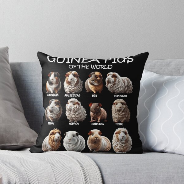 Item preview, Guinea Pigs of the World Animal Lover designed and sold by Kimberley King Art  King Art.