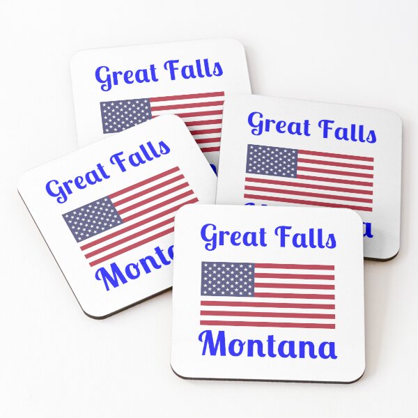 Item preview, Great Falls Montana - Stylish Prints, designed and sold by Fleetwood1994.