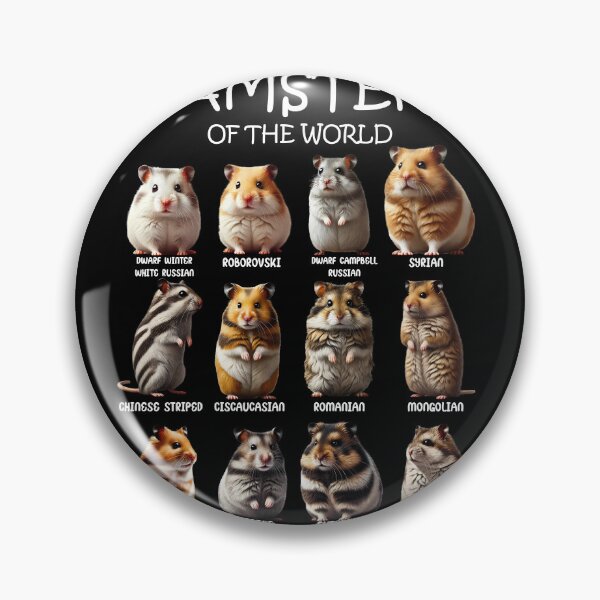 Item preview, Hamsters of the World Animal Lover designed and sold by Kimberley King Art  King Art.