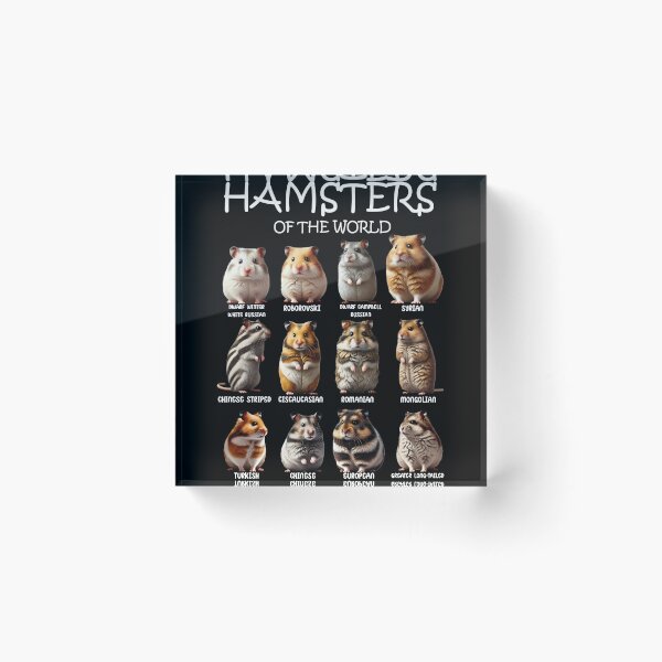 Item preview, Hamsters of the World Animal Lover designed and sold by Kimberley King Art  King Art.
