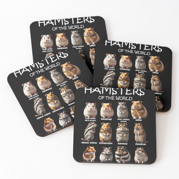 Item preview, Hamsters of the World Animal Lover designed and sold by Kimberley King Art  King Art.