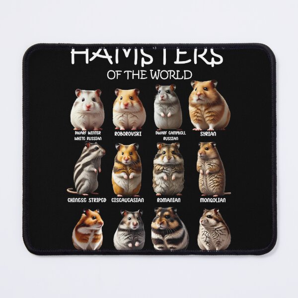 Item preview, Hamsters of the World Animal Lover designed and sold by Kimberley King Art  King Art.