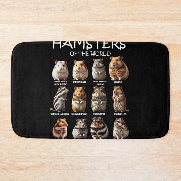 Item preview, Hamsters of the World Animal Lover designed and sold by Kimberley King Art  King Art.