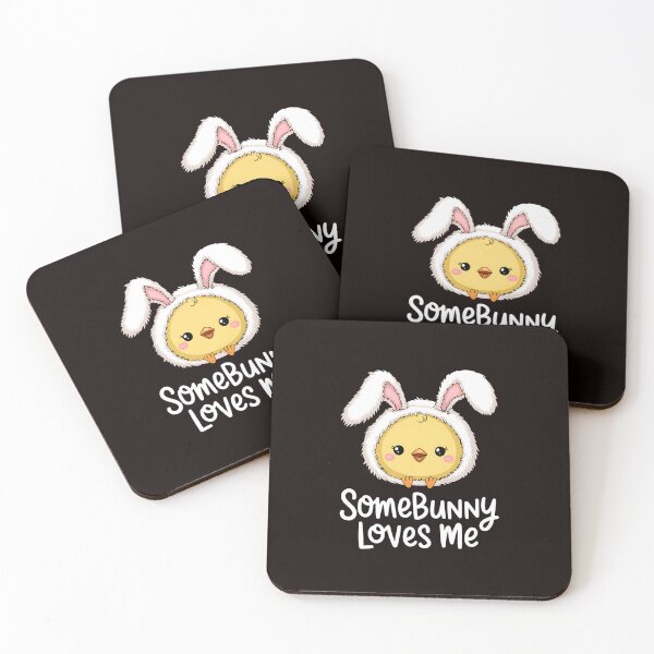 Item preview, Funny Easter day Happy Somebunny loves Me designed and sold by MAKOPOKOShop.