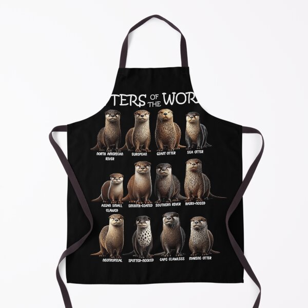 Item preview, Otters of the World Animal Lover designed and sold by Kimberley King Art King Art.