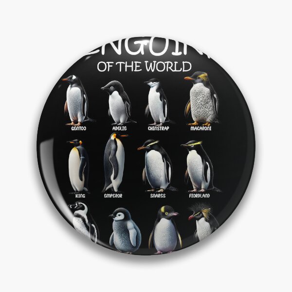 Item preview, Penguins of the World Animal Lover designed and sold by Kimberley King Art  King Art.
