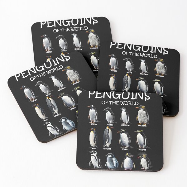 Item preview, Penguins of the World Animal Lover designed and sold by Kimberley King Art  King Art.