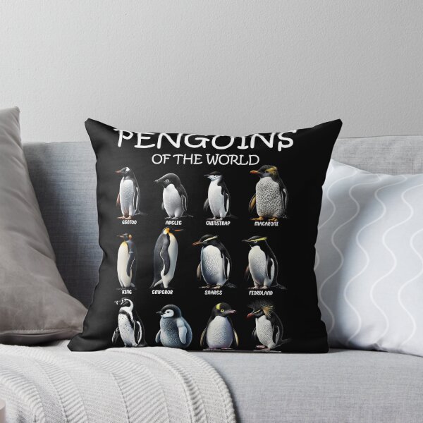 Item preview, Penguins of the World Animal Lover designed and sold by Kimberley King Art  King Art.