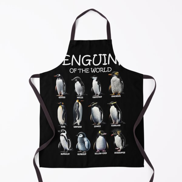 Item preview, Penguins of the World Animal Lover designed and sold by Kimberley King Art King Art.