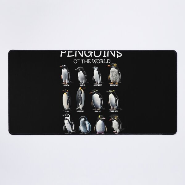 Item preview, Penguins of the World Animal Lover designed and sold by Kimberley King Art  King Art.