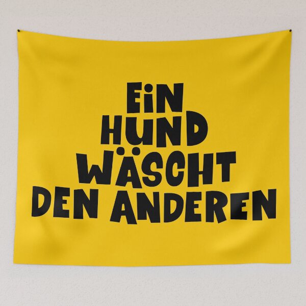 Item preview, Loriot - One dog washes the other! designed and sold by Boogosh.