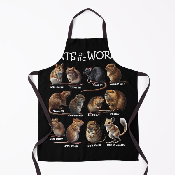 Item preview, Rats of the World Animal Mouse Lover designed and sold by Kimberley King Art King Art.