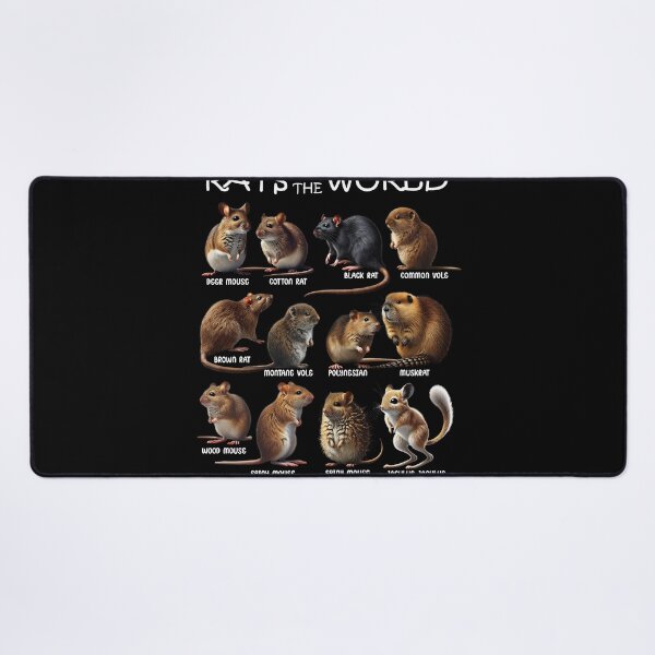 Item preview, Rats of the World Animal Mouse Lover designed and sold by Kimberley King Art  King Art.
