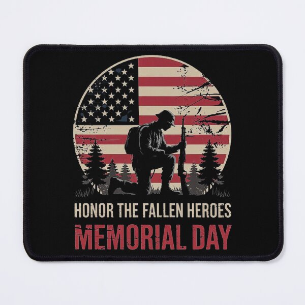 Item preview, Memorial Day Tribute Design to Honor Fallen Heroes with American Flag designed and sold by love3617.