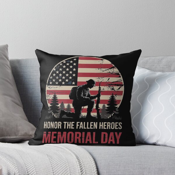Item preview, Memorial Day Tribute Design to Honor Fallen Heroes with American Flag designed and sold by love3617.