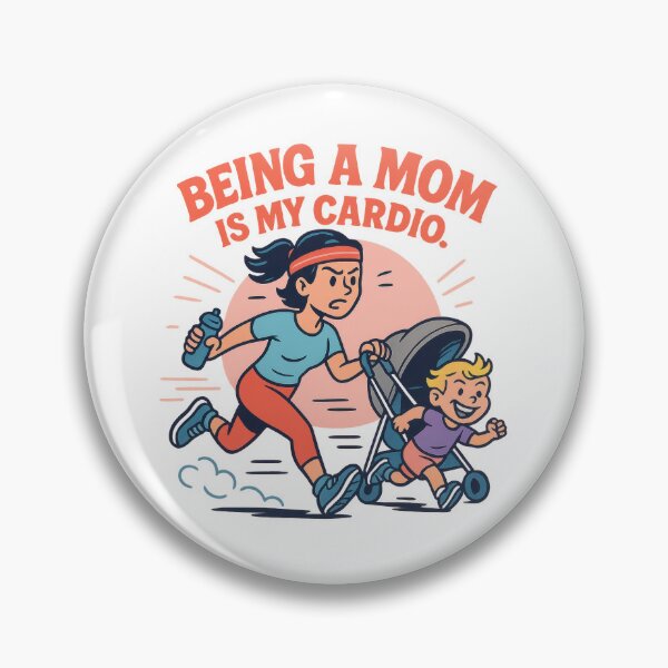 Item preview, Being a Mom Is My Daily Workout designed and sold by SASADAlogy.
