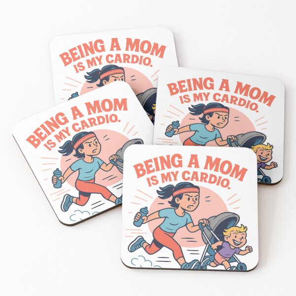 Item preview, Being a Mom Is My Daily Workout designed and sold by SASADAlogy.
