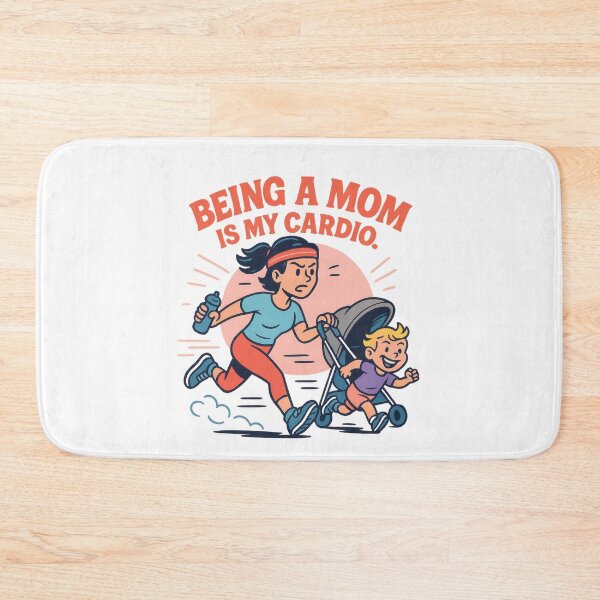 Item preview, Being a Mom Is My Daily Workout designed and sold by SASADAlogy.