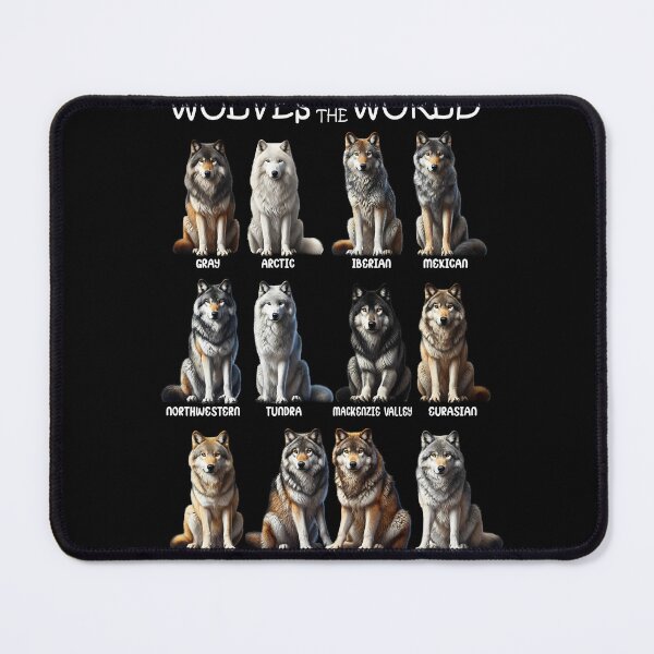 Item preview, Wolves of the World Animal Kitten Lover designed and sold by Kimberley King Art  King Art.