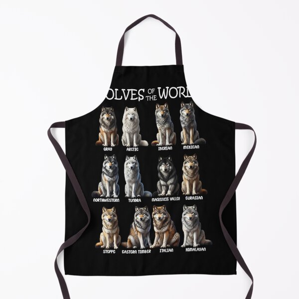 Item preview, Wolves of the World Animal Kitten Lover designed and sold by Kimberley King Art  King Art.