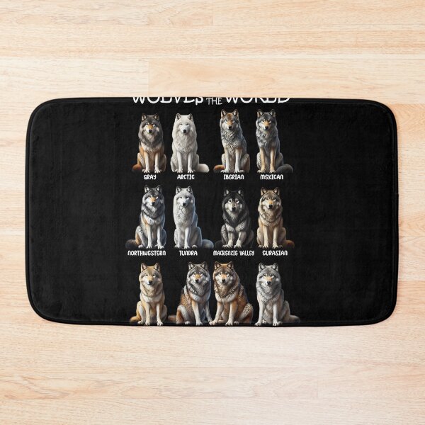 Item preview, Wolves of the World Animal Kitten Lover designed and sold by Kimberley King Art  King Art.