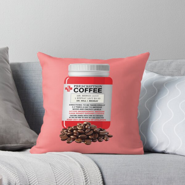 Item preview, Prescription coffee - BRIGHT RED designed and sold by StellarFX.