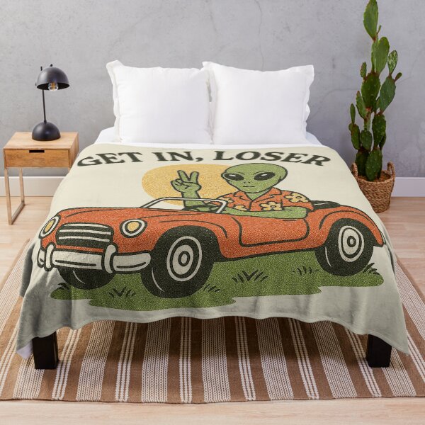 Item preview, Get In, Loser Retro Alien Ride designed and sold by zzz888.