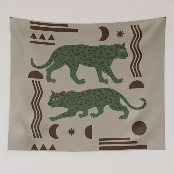 Item preview, olive green leopards designed and sold by anneamanda.
