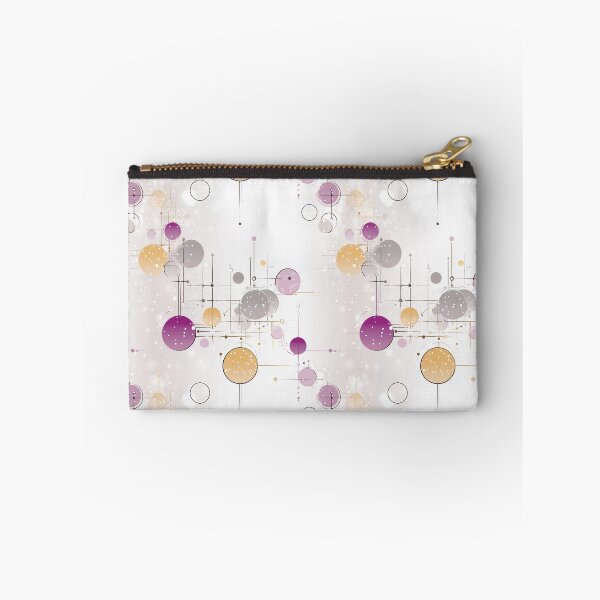 Item preview, Ethereal Geometric Spheres in Gold, Mauve, and Beige designed and sold by Moisky Patterns.