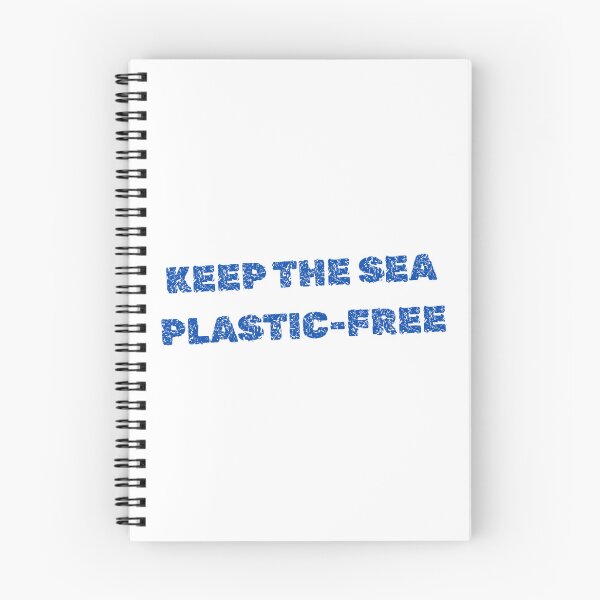 Item preview, keep the sea plastic-free environmental art designed and sold by RedOrBlueIts4U.