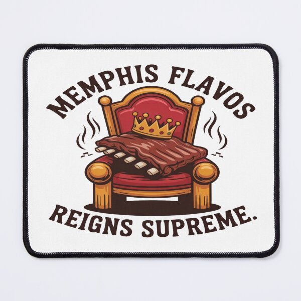 Item preview, Memphis Flavor Reigns Supreme – BBQ Royalty in the Bluff City designed and sold by Globalcitytees.