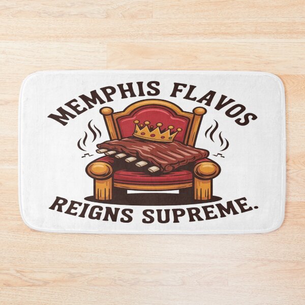 Item preview, Memphis Flavor Reigns Supreme – BBQ Royalty in the Bluff City designed and sold by Globalcitytees.
