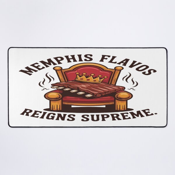 Item preview, Memphis Flavor Reigns Supreme – BBQ Royalty in the Bluff City designed and sold by Globalcitytees.