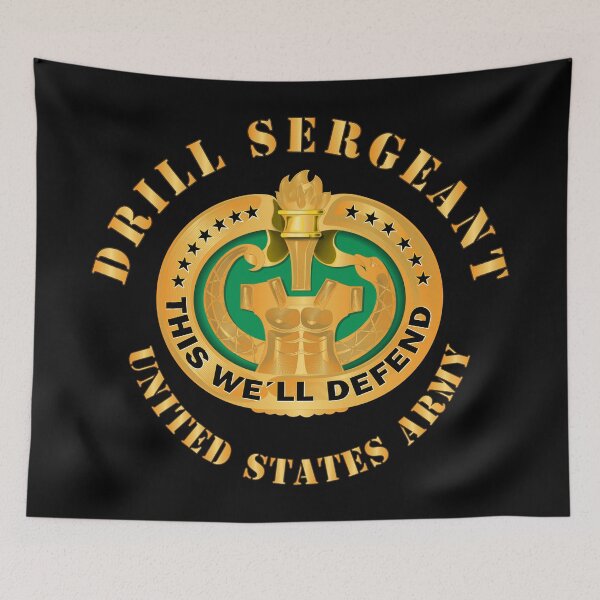 Item preview, Army - Drill Sergeant X 300 designed and sold by Military Insignia Products.