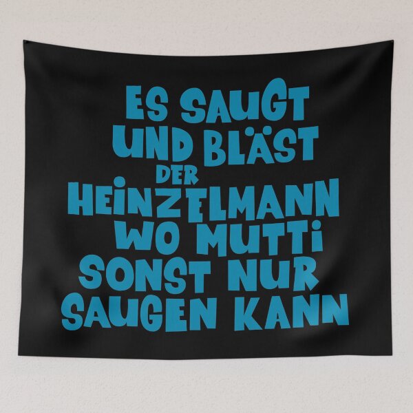 Item preview,  Loriot - Heinzelmann sucks and blows designed and sold by Boogosh.