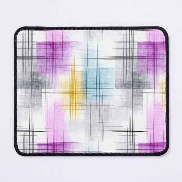 Item preview, Ethereal Crosshatch Grids in Mauve, Gold, and Blue designed and sold by Moisky Patterns.