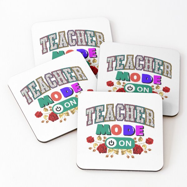 Item preview, Teacher Mode On, Teacher  Inspiration Floral Design  designed and sold by Raise2Shine.