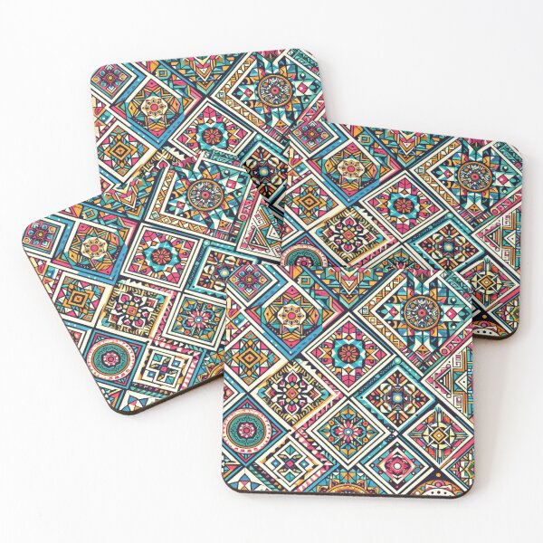 Item preview, Colorful geometric decorative pattern  designed and sold by Dogandesighn.
