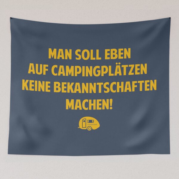 Item preview, You shouldn't make acquaintances on campsites - Loriot - TV Kult - German designed and sold by Boogosh.