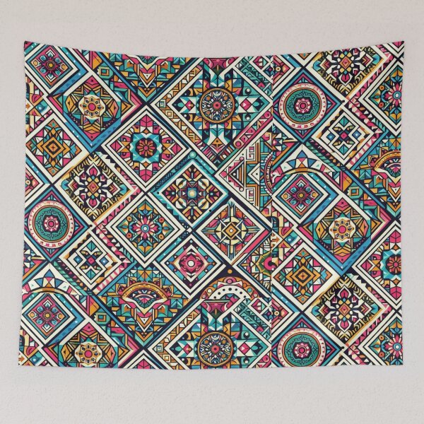 Item preview, Colorful geometric decorative pattern  designed and sold by Dogandesighn.