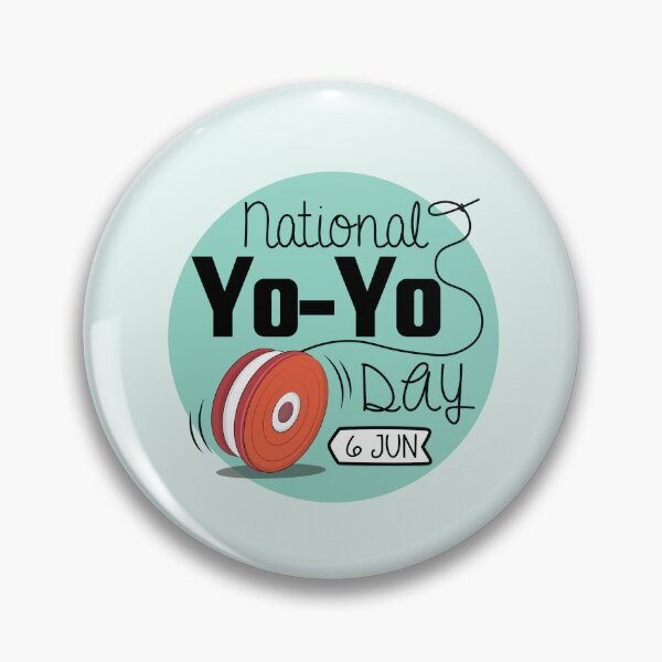 Item preview, 6 June National Yo-Yo Day - Wacky Holidays designed and sold by ChemicalXShop.