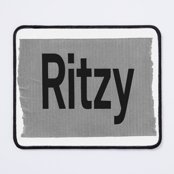 Item preview, “Ritzy” Duct Tape Label - Grit, Glam, and Zero Apologies designed and sold by POD DYNASTY | Original Print On Demand T-Shirt Graphics.