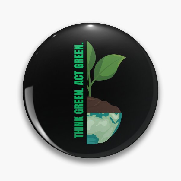 Item preview, THINK GREEN . ACT GREEN designed and sold by THKR-Co.
