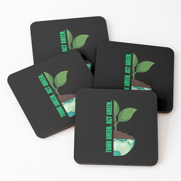 Item preview, THINK GREEN . ACT GREEN designed and sold by THKR-Co.