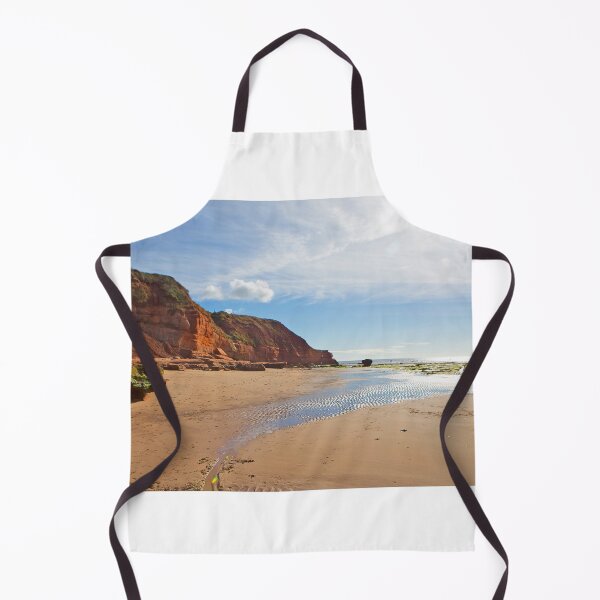 Item preview, Early Morning Sun on Jurassic Cliff Rock Beach designed and sold by NJCArtPhoto.