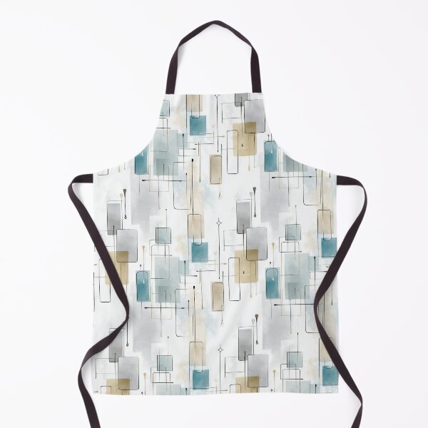 Item preview, Ethereal Geometric Lines with Blue, Beige, and Gray Accents designed and sold by Moisky Patterns.