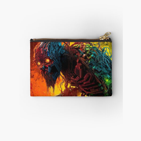 Item preview, Brick Monsters in a Dark Apocalyptic Wasteland designed and sold by Piotrek0001.